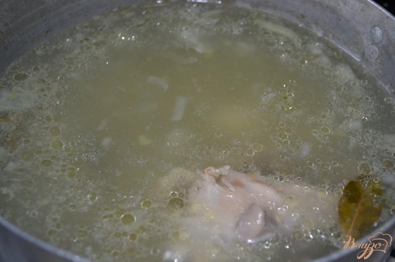 Фото приготовление рецепта: Детский суп с клецками шаг №7
