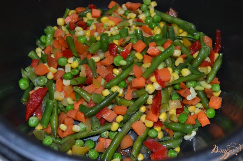 Фото приготовление рецепта: Рис с овощами в мультиварке-скороварке шаг №2