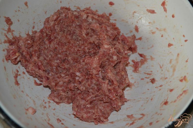 Фото приготовление рецепта: Тефтели из говядины с манкой шаг №3