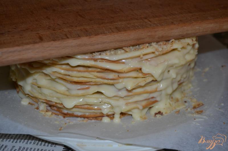 Фото приготовление рецепта: Торт «Наполеон» шаг №12