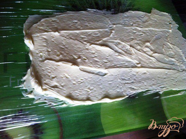 Фото приготовление рецепта: Торт «Наполеон-полено» шаг №5