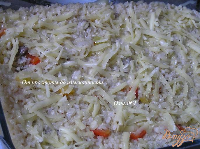 Фото приготовление рецепта: Кассероль со свининой, овощами и коричневым рисом шаг №6