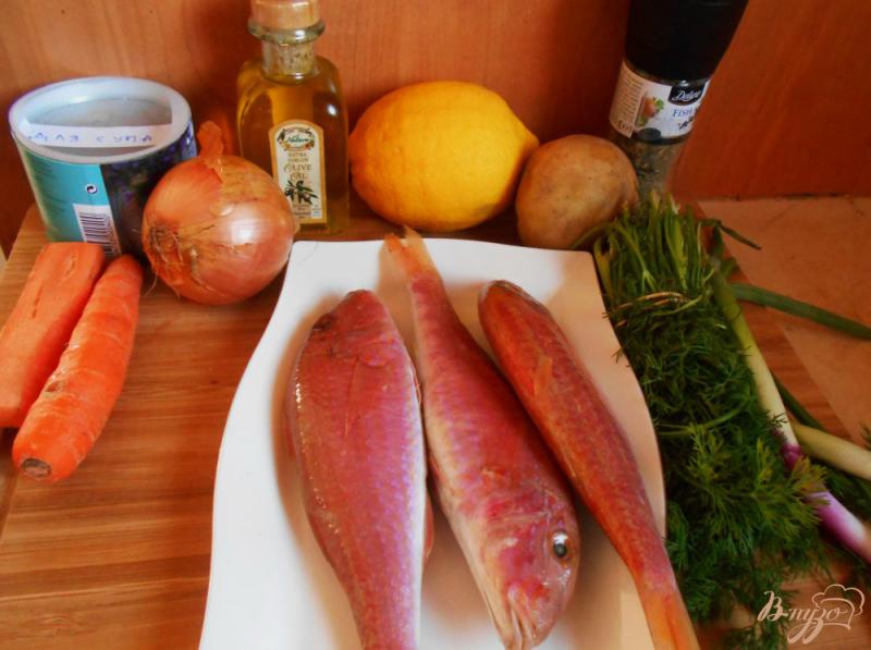 Фото приготовление рецепта: Рыбный суп из барабульки шаг №1