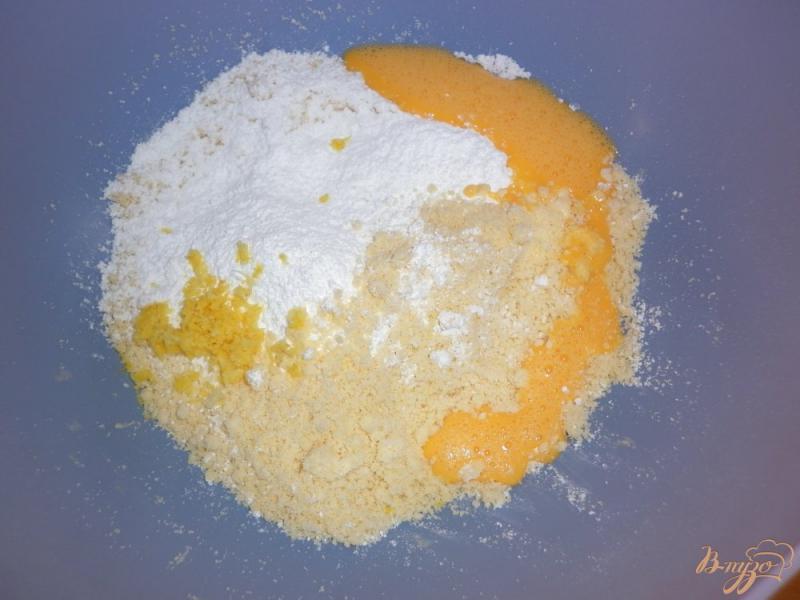 Фото приготовление рецепта: Лимонный торт (Torta meringata al limone) шаг №3