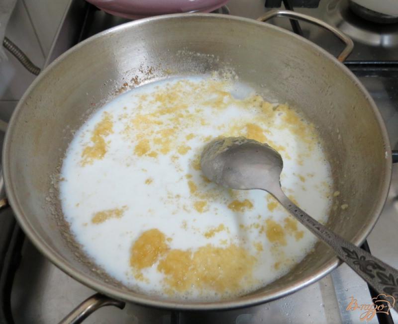 Фото приготовление рецепта: Пюре из шпината с яйцом шаг №7