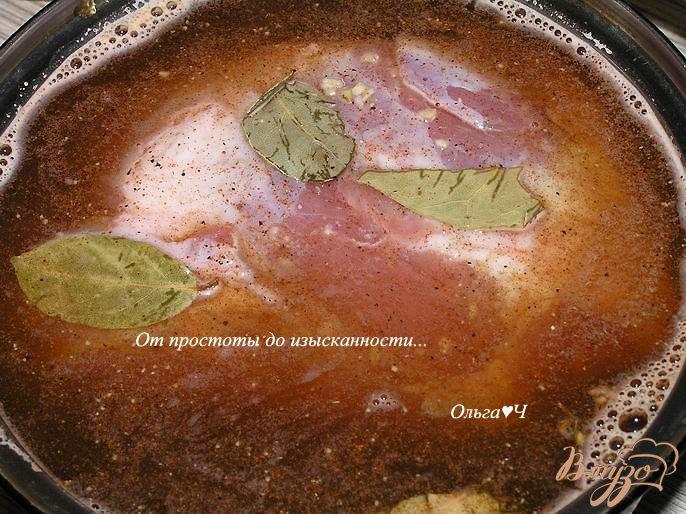 Фото приготовление рецепта: Пряный свиной карбонад шаг №3