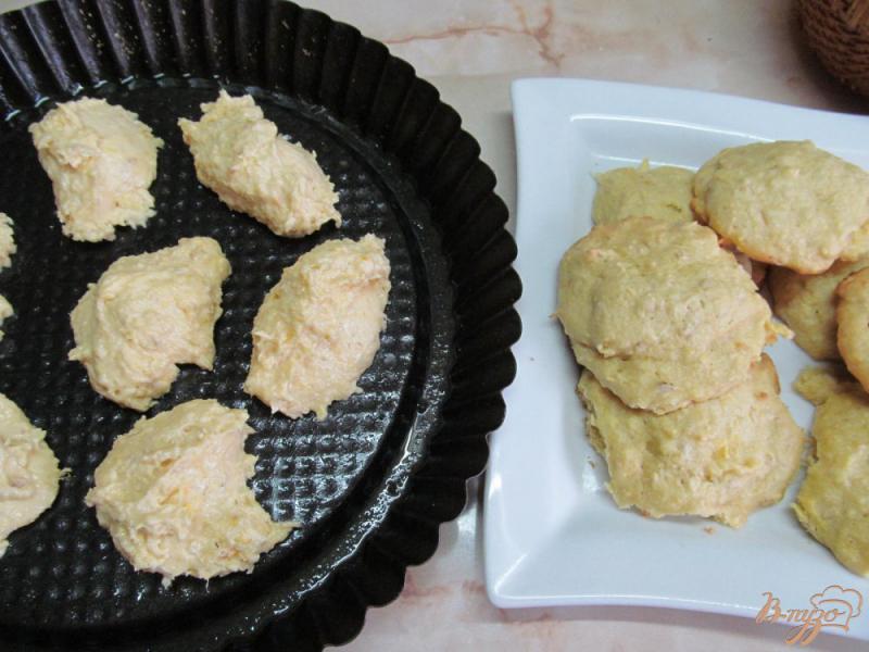 Фото приготовление рецепта: Пышное печенье из жмыха апельсина шаг №12