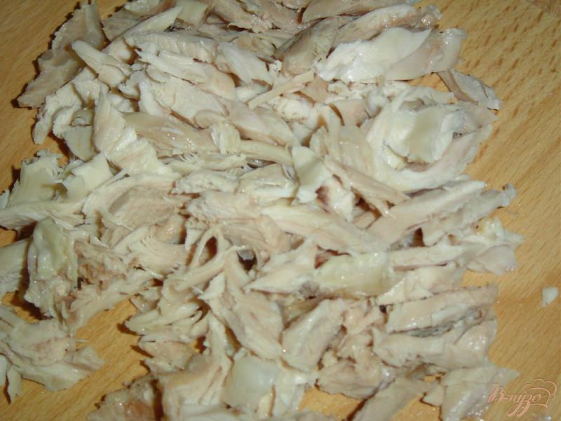 Фото приготовление рецепта: Курино-грибной жульен шаг №1
