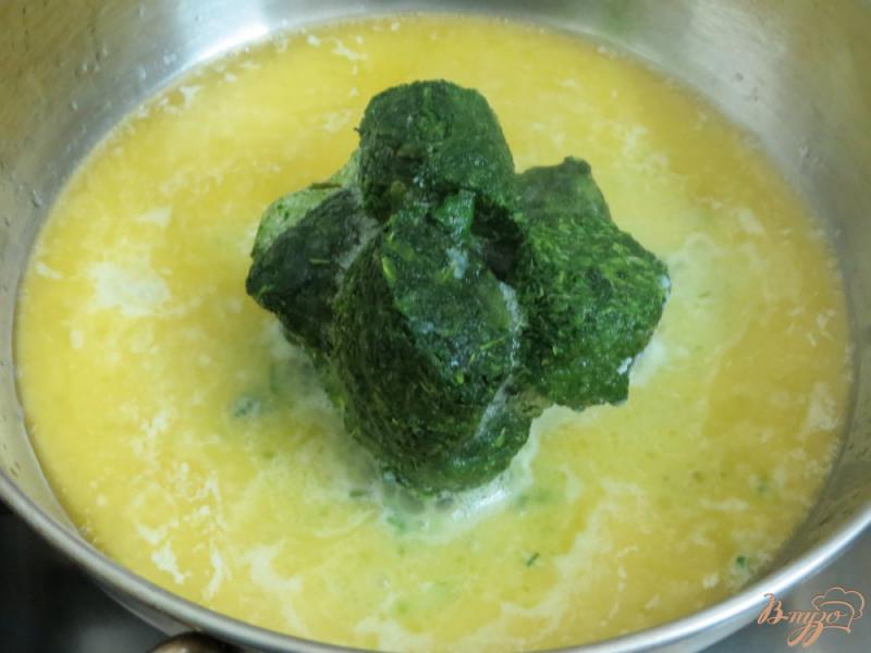 Фото приготовление рецепта: Картофельное пюре со шпинатом шаг №4