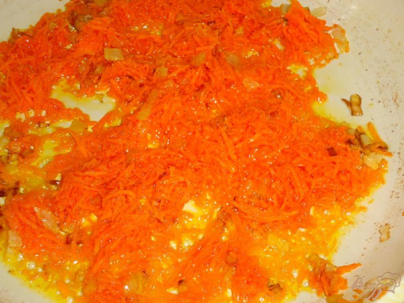 Фото приготовление рецепта: Постный рисовый суп с овощами шаг №3