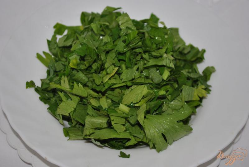 Фото приготовление рецепта: Салат с водорослями нори шаг №2