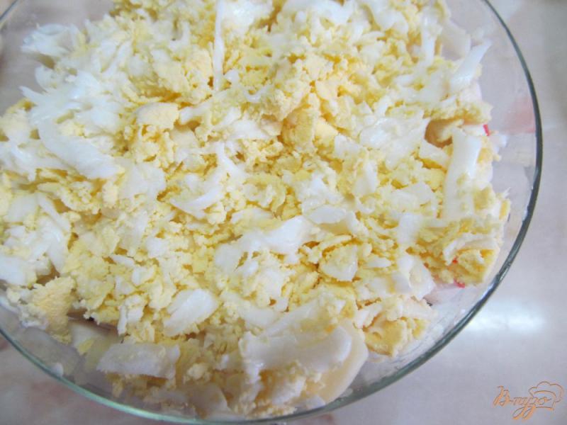 Фото приготовление рецепта: Салат из морской капусты шаг №7