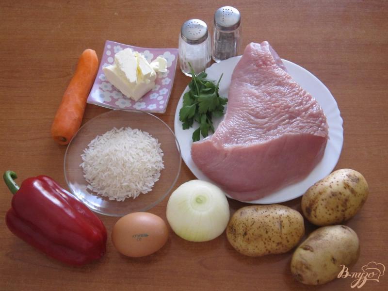Фото приготовление рецепта: Суп с фрикадельками шаг №1