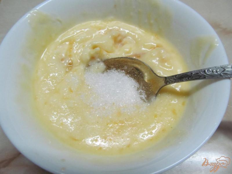 Фото приготовление рецепта: Французские гренки с апельсиновым маслом шаг №4