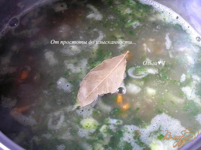 Фото приготовление рецепта: Суп с машем и шпинатом шаг №5