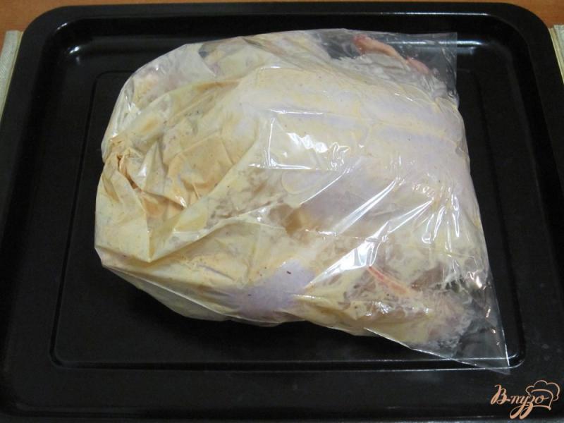 Фото приготовление рецепта: Курочка с картофелем шаг №8