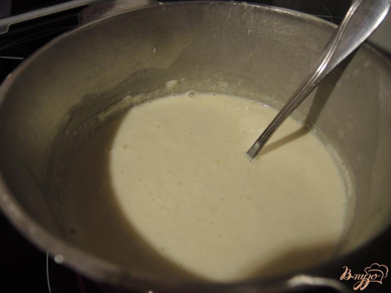Фото приготовление рецепта: Домашнее ванильное мороженое шаг №5