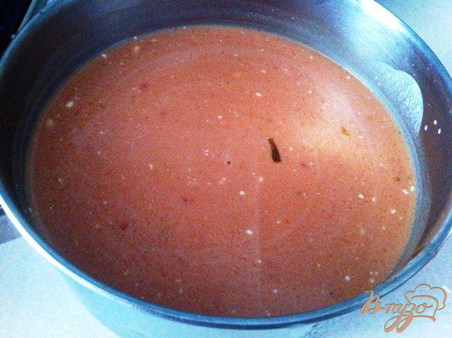 Фото приготовление рецепта: Томатаный суп шаг №7