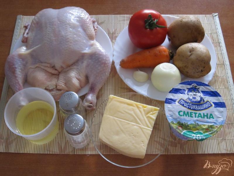 Фото приготовление рецепта: Цыпленок в духовке шаг №1