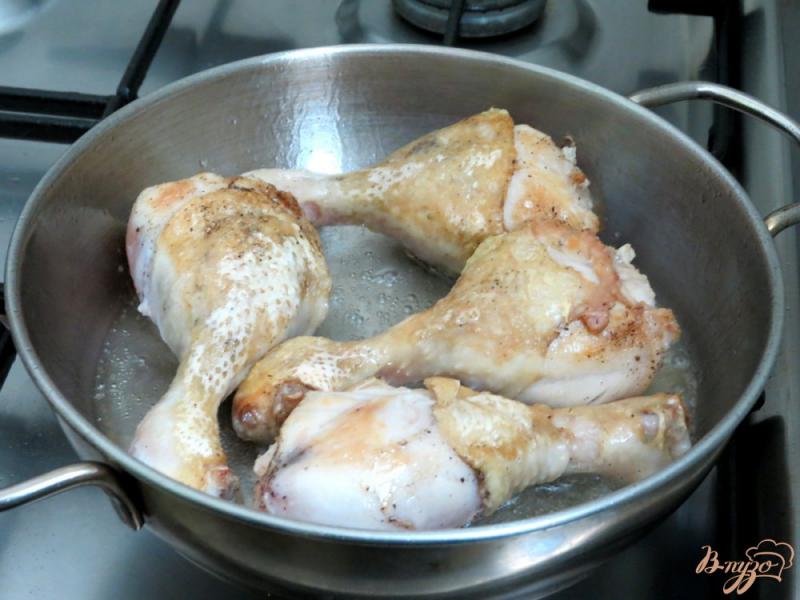 Фото приготовление рецепта: Куриные голени в мешочке шаг №8