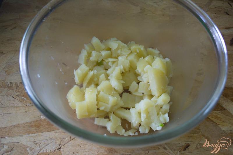 Фото приготовление рецепта: Салат овощной « Опенок » шаг №1