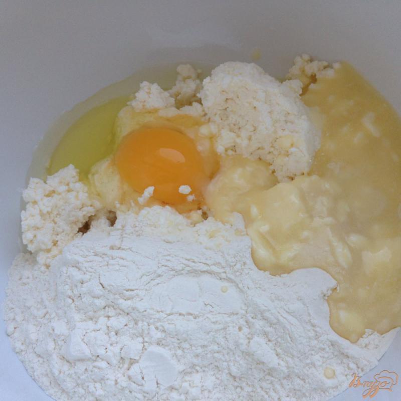 Фото приготовление рецепта: Чизкейк с персиками шаг №2
