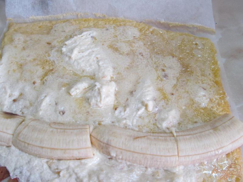 Фото приготовление рецепта: Банановые пирожные шаг №8