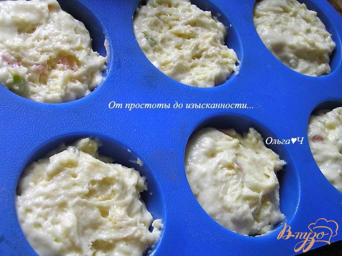Фото приготовление рецепта: Праздничные лимонные кексы шаг №6