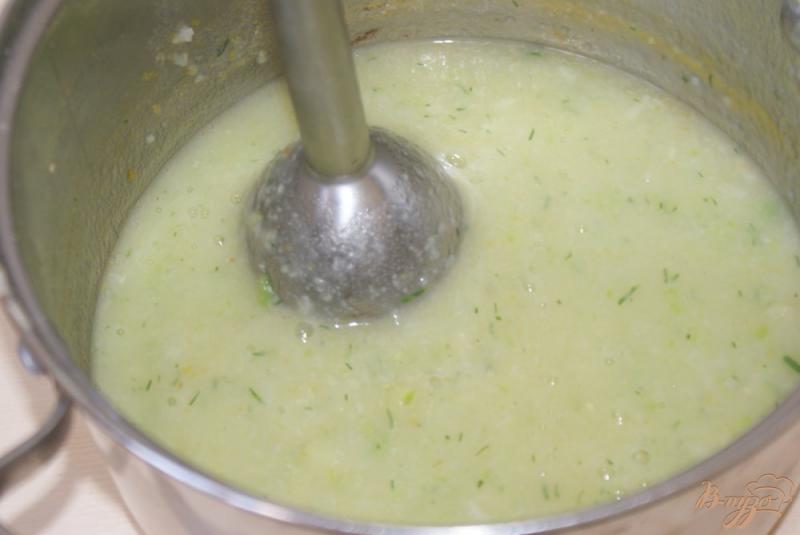 Фото приготовление рецепта: Детский овощной суп-пюре с рисом шаг №10