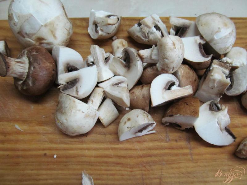 Фото приготовление рецепта: Рагу из грибов и пшена шаг №2