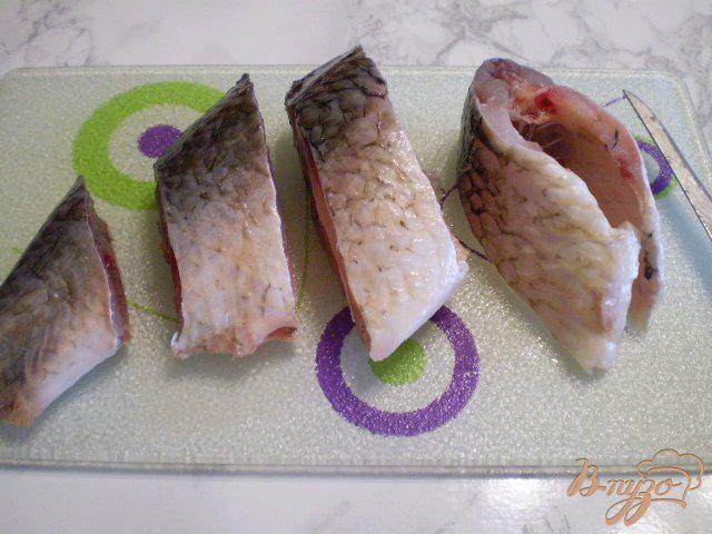 Фото приготовление рецепта: Суп рыбный с горошком шаг №6
