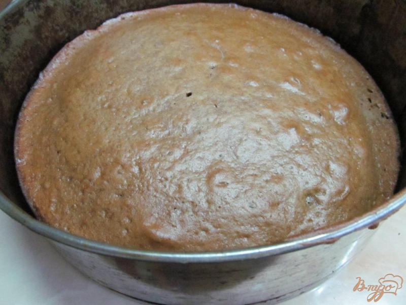 Фото приготовление рецепта: Пирожные залитые сметаной шаг №9
