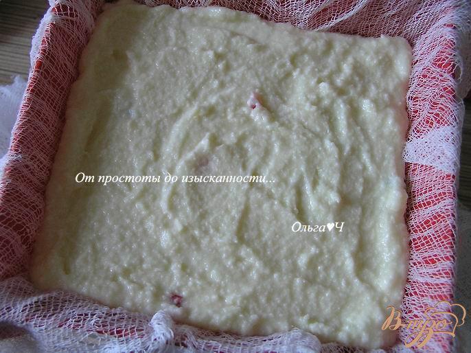 Фото приготовление рецепта: Творожная пасха с цукатами шаг №6