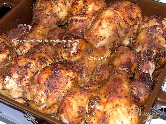 Фото приготовление рецепта: Куриные ножки в пряном томатном маринаде шаг №4