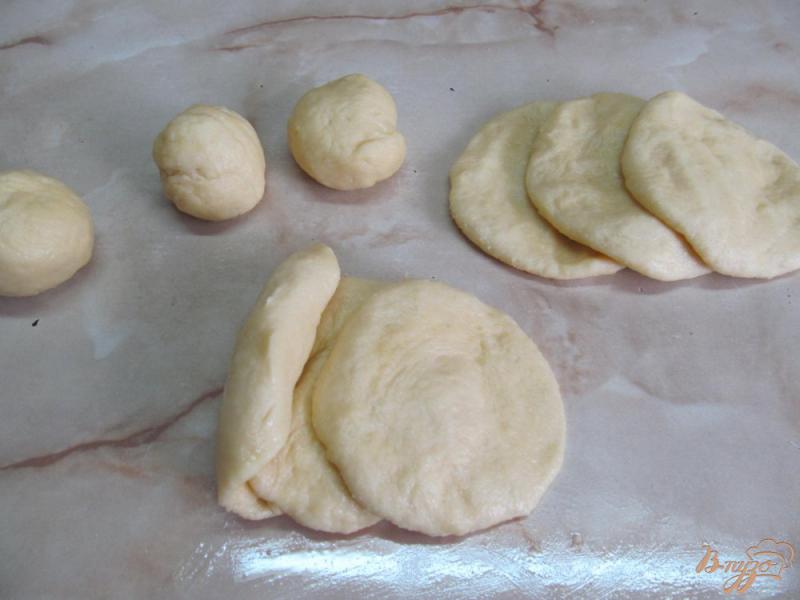 Фото приготовление рецепта: Творожные булочки шаг №5