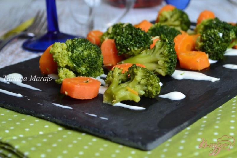 Фото приготовление рецепта: Гарнирные овощи с лимонной цедрой шаг №4