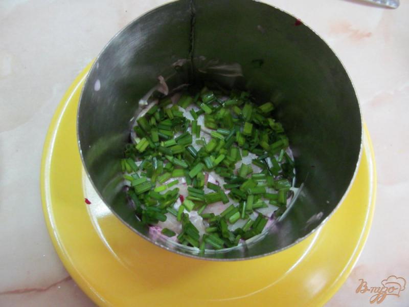 Фото приготовление рецепта: Салат с сельдью шаг №6