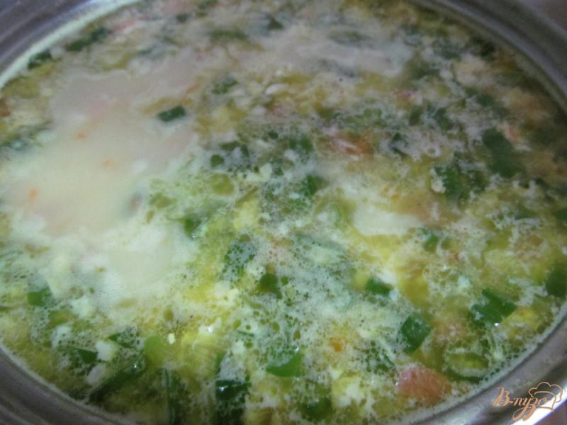 Фото приготовление рецепта: Сырный суп шаг №11