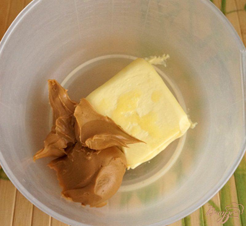 Фото приготовление рецепта: Печенье с арахисовой пастой на полбовой муке шаг №1