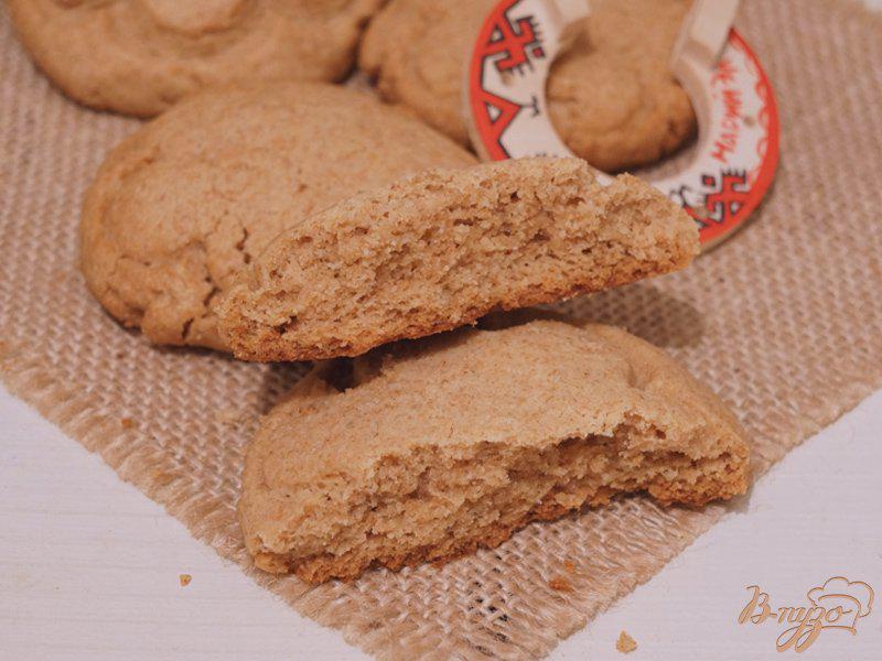 Фото приготовление рецепта: Печенье с арахисовой пастой на полбовой муке шаг №8