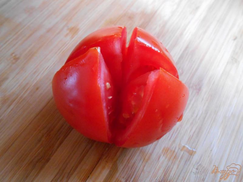 Фото приготовление рецепта: Маринованные помидоры шаг №3
