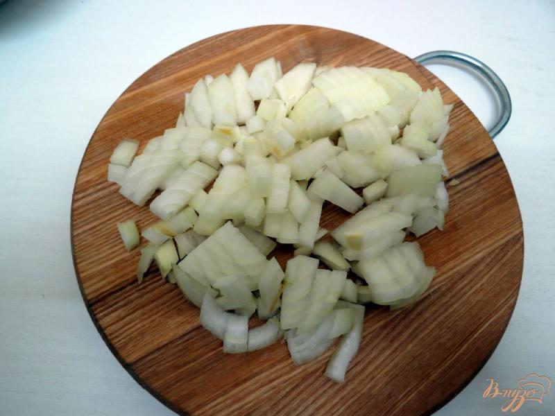Фото приготовление рецепта: Суп овощной с брюшками сёмги. шаг №3