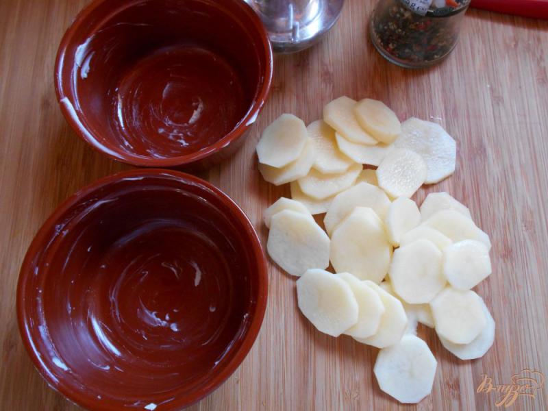 Фото приготовление рецепта: Картофельный гратен шаг №2
