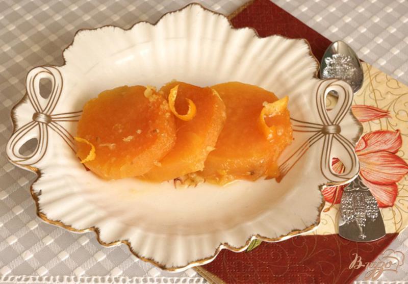 Фото приготовление рецепта: Батат в имбирно-апельсиновом соусе шаг №6