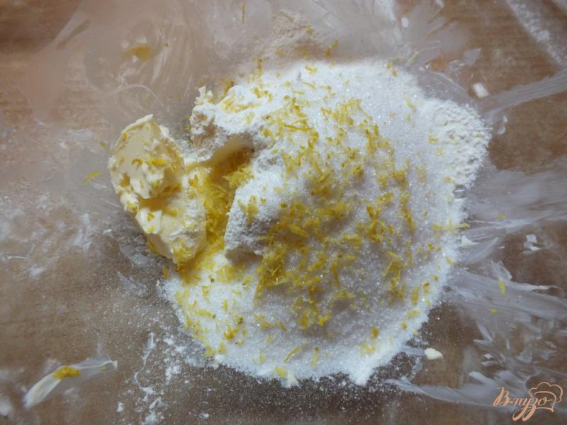 Фото приготовление рецепта: Детское лимонное печенье шаг №1