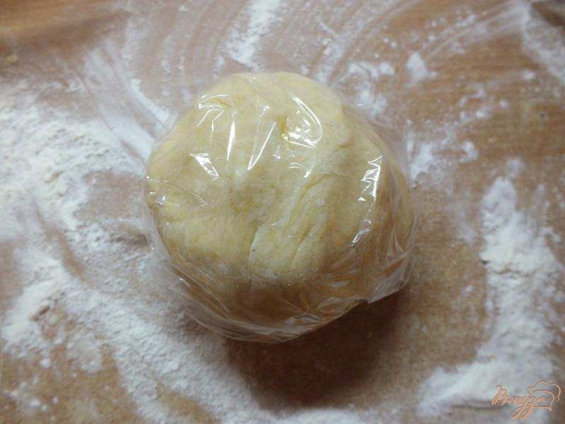 Фото приготовление рецепта: Детское лимонное печенье шаг №7