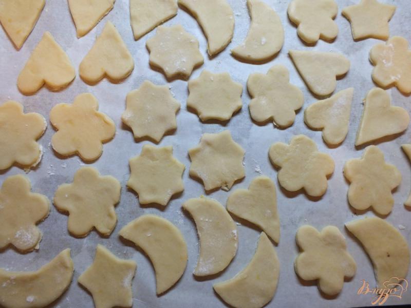 Фото приготовление рецепта: Детское лимонное печенье шаг №9