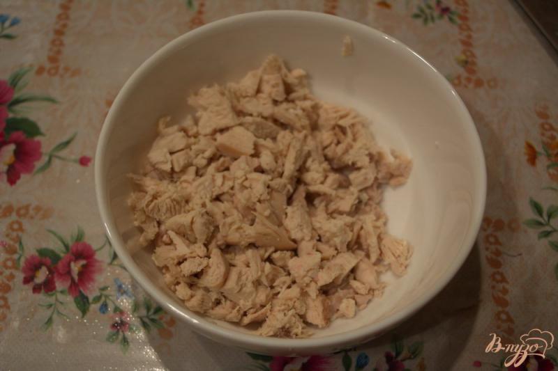 Фото приготовление рецепта: Нарядный салат « Долька арбуза » шаг №1