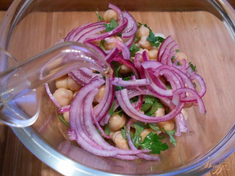Фото приготовление рецепта: Картофельный салат с нутом шаг №6