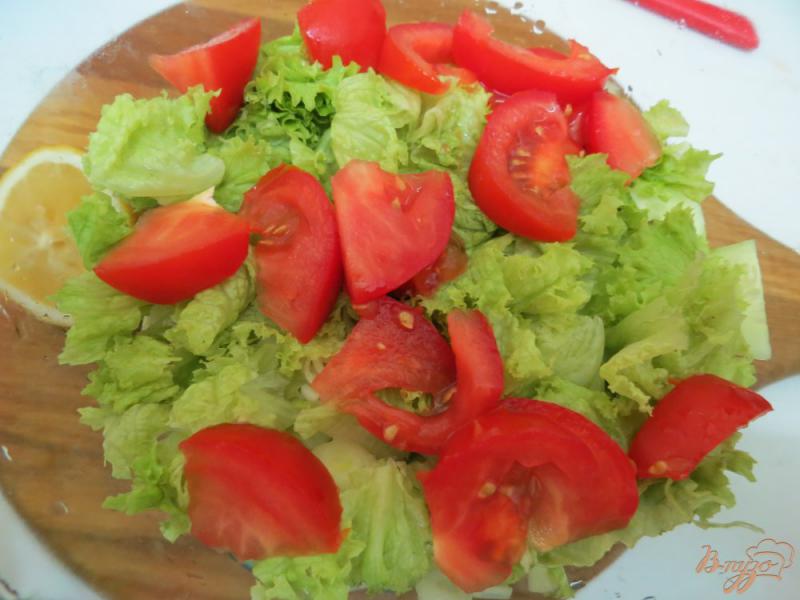 Фото приготовление рецепта: Салат из кабачков и капусты. шаг №8